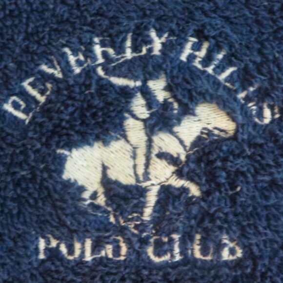 Vintage Beverly Hills Polo Club Hand Towel - Early 90's - 26x15 - 100% Cotton - Picture 2 of 9